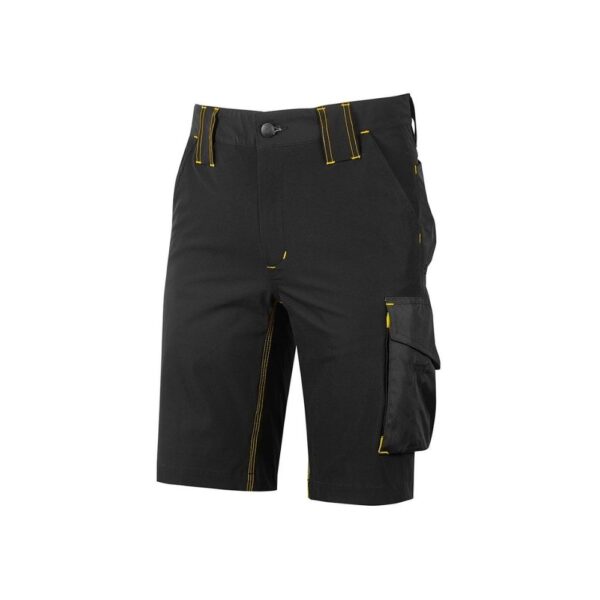 U-POWER Bermuda da lavoro MERCURY Black Carbon