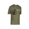 U-POWER T-shirt da lavoro CHRISTAL Burnt Olive