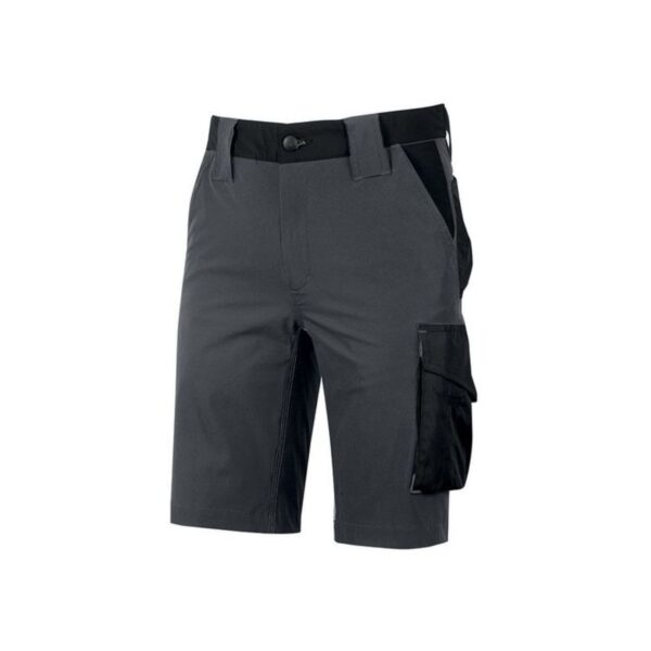 U-POWER Bermuda da lavoro MERCURY Asphalt Grey